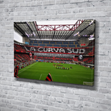 Cadre AC Milan | La curva sud AC Milan Ultrasfanzone
