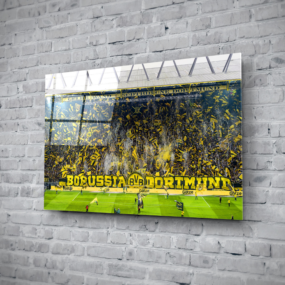 Cadre BVB Borussia Dortmund | Le mur jaune Signal Iduna Park ...
