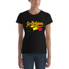 T-shirt femme Belgium, coupe ajustée | "Go Belgium" vintage style T-Shirt Ultrasfanzone