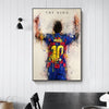 Affiche sur toile Lionel Messi