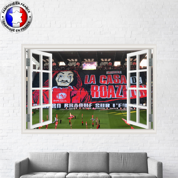 Sticker décoration Stade rennais