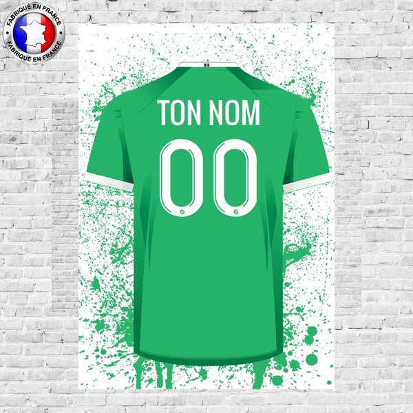 Maillot ASSE Casino Puma 1988-1989 - Taille 2x3 Maillot ASSE Casino Puma 1988-1989 - Taille 2x3
